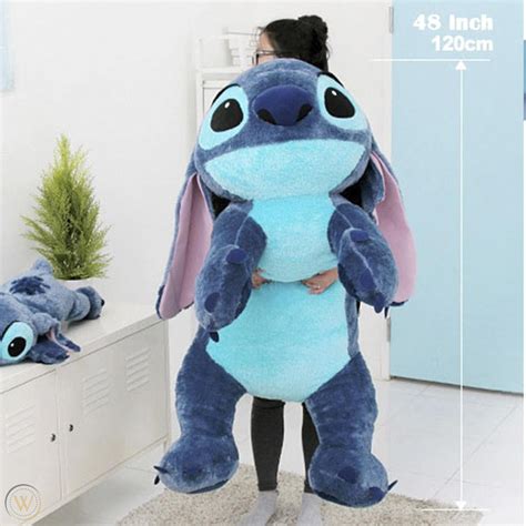 big stitch plush disney|large stitch plush doll.